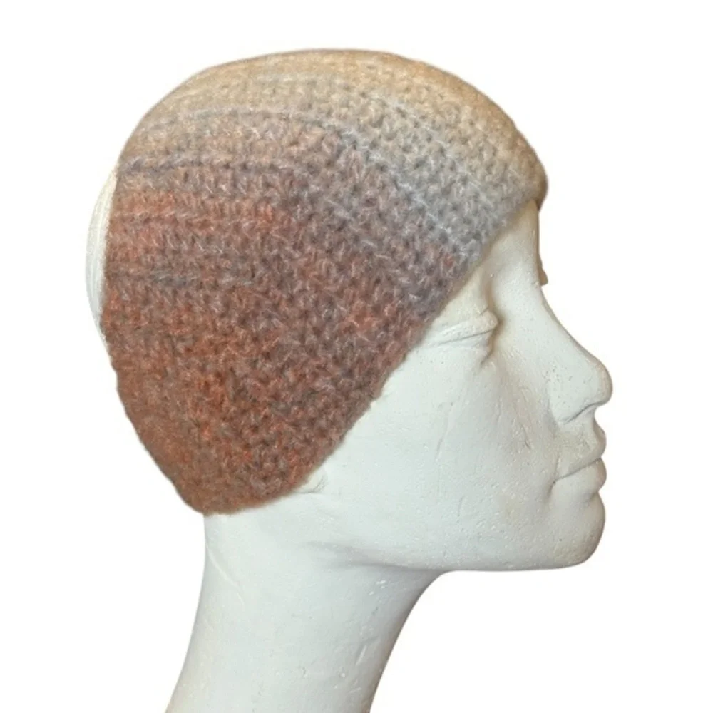 Crochet Headband Ear‎ Neck Warmer 3 in 1 Cozy Handcrafted Handmade Knit